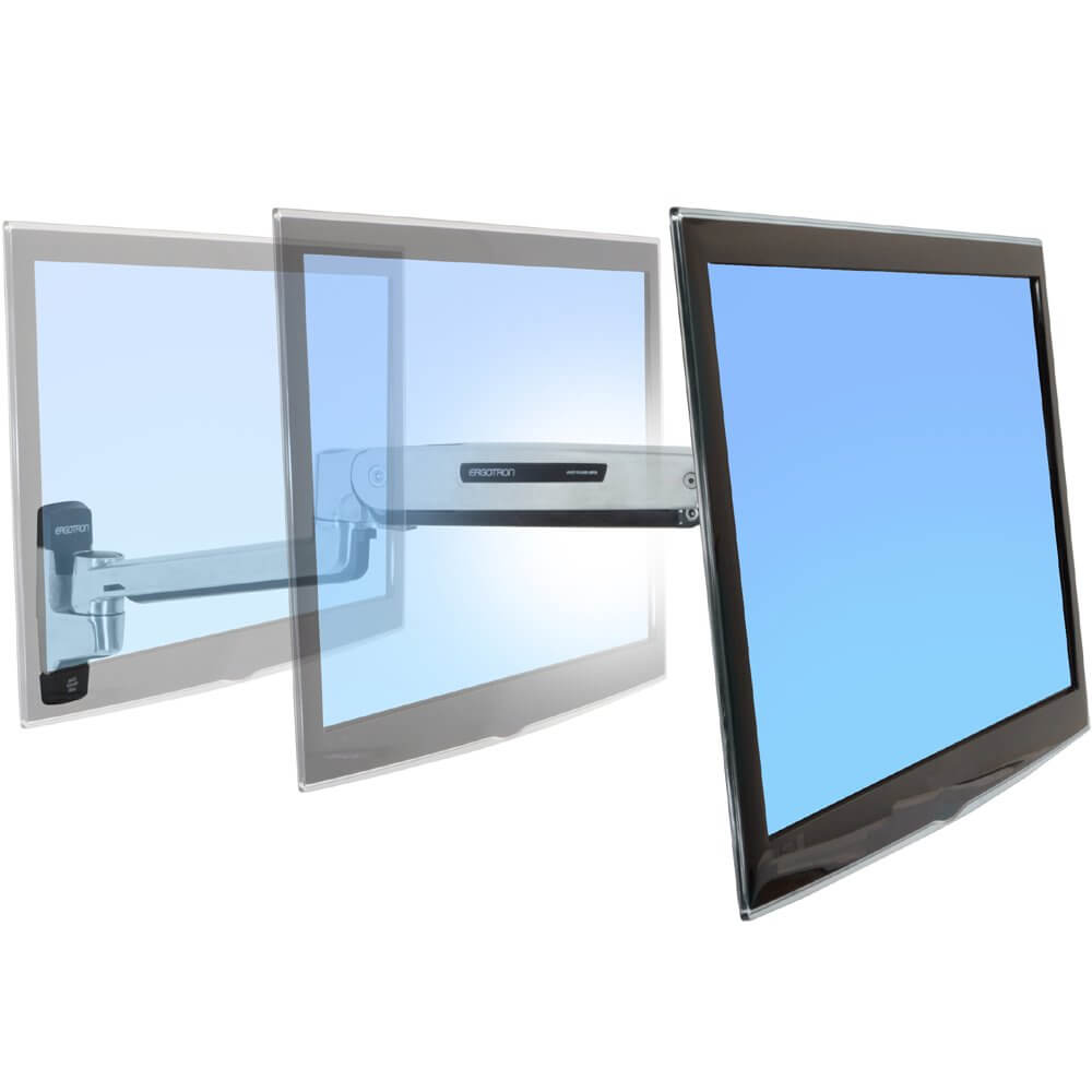 זרוע קיר ארגונומית יוקרתית למסך עד 42" אינץ' Ergotron | 45-353-026 – תמונה 15
