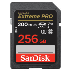 כרטיס זיכרון SanDisk Extreme PRO SDHC™ And SDXC™ UHS-I Card | SDSDXXD-256G-GN4IN | 256GB
