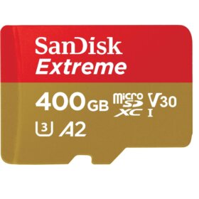 כרטיס זיכרון SanDisk Extreme® microSDXC™ UHS-I CARD | SDSQXAV-400G-GN6MN | 400GB