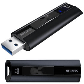 זיכרון נייד | SanDisk Extreme PRO® USB 3.2 Solid State Flash Drive | SDCZ880-128G-G46 | 128GB