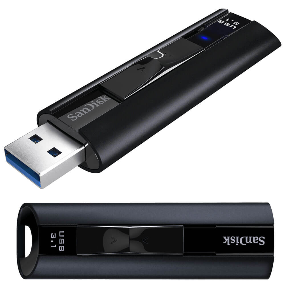 זיכרון נייד | SanDisk Extreme PRO® USB 3.2 Solid State Flash Drive | SDCZ880-256G-G46 | 256GB