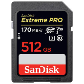 כרטיס זיכרון SanDisk Extreme PRO SDHC™ And SDXC™ UHS-I Card | SDSDXXY-512G-GN4IN | 512GB