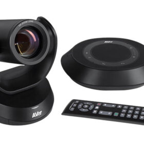 מערכת ועידת וידיאו חיבור USB עדשת זכוכית עם מיקרופון מובנה ברזולוציית מסך 1080P עם כולל תכונות ניהול AVER | VC520 Pro2