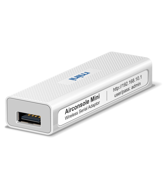מתאם אלחוטי RS232 ליישומי בקרה Get-console | AIRCONSOLE 2.0 MINI – תמונה 2