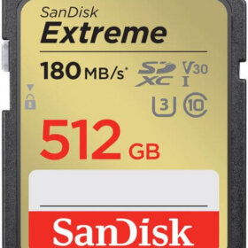 כרטיס זיכרון SanDisk Extreme SD UHS-I Card | SDSDXVV-512G-GNCIN | 512GB