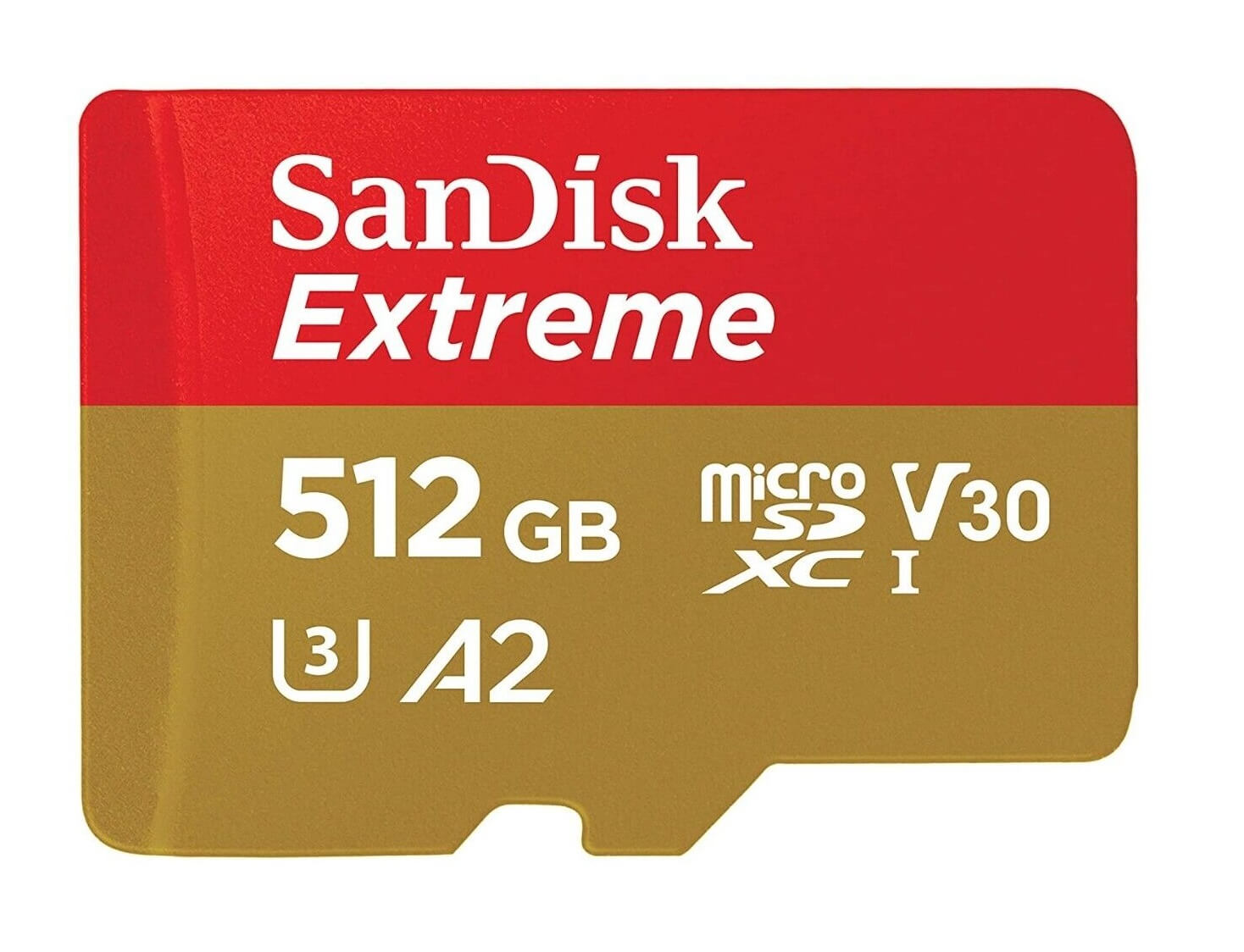 כרטיס זיכרון SanDisk Extreme® microSDXC™ UHS-I CARD | SDSQXAV-512G-GN6MN | 512GB