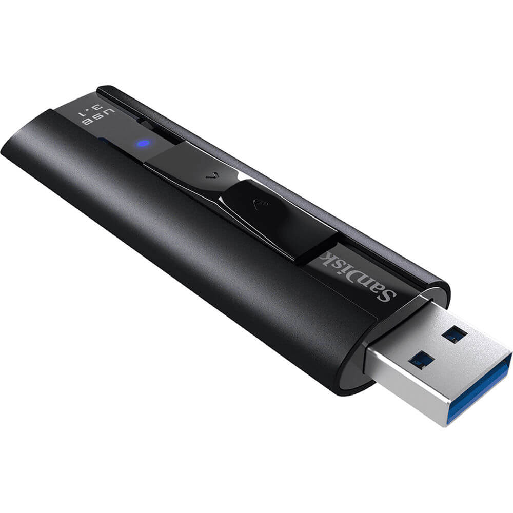 זיכרון נייד | SanDisk Extreme PRO® USB 3.2 Solid State Flash Drive | SDCZ880-256G-G46 | 256GB – תמונה 2