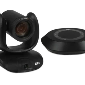 מערכת ועידת וידיאו חיבור Bluetooth עדשת זכוכית עם מיקרופון מובנה ברזולוציה 4k כולל תכונות ניהול AVER | VC550