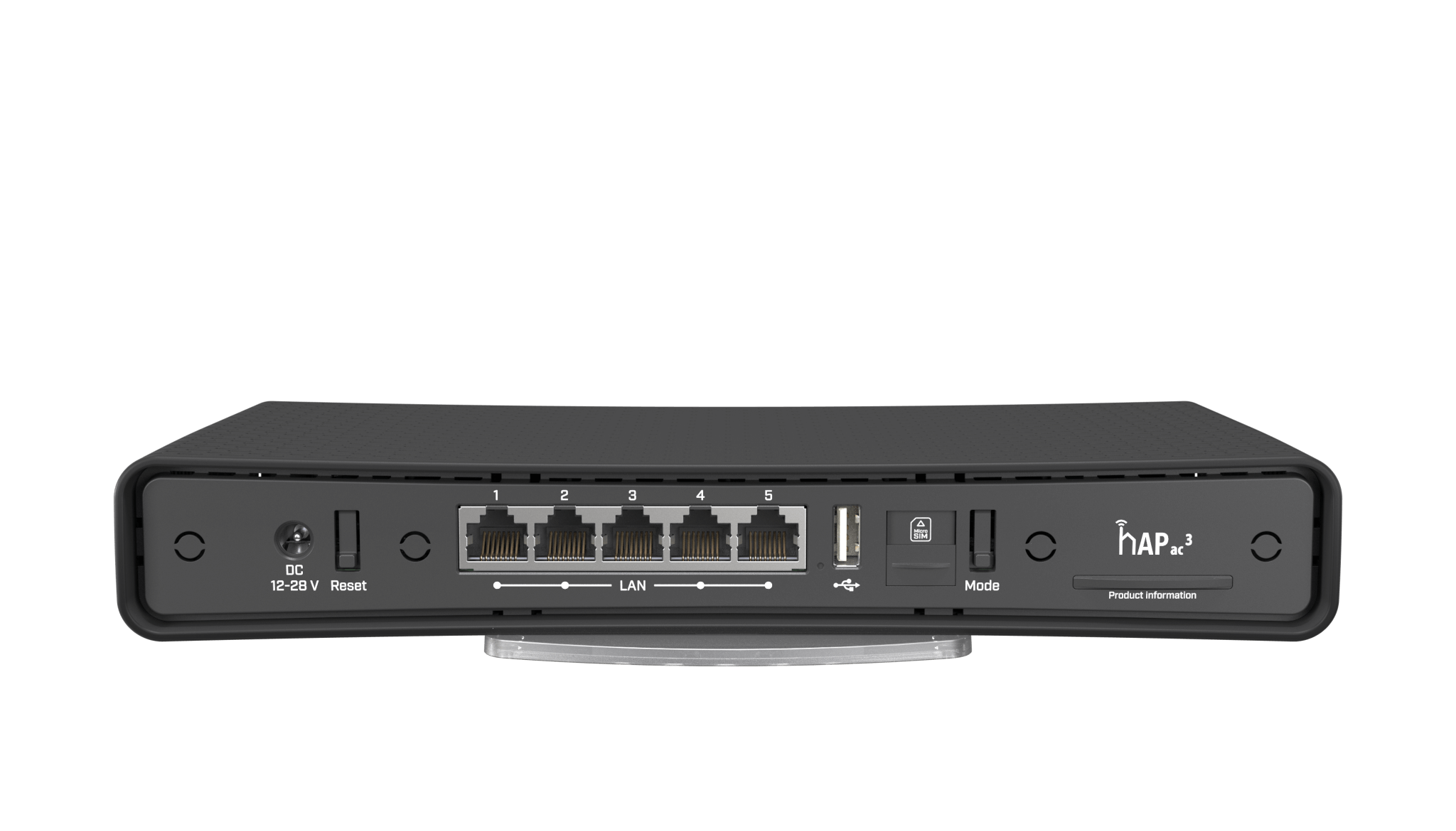 נתב אלחוטי סלולרי מיקרוטיק 5 יציאות MikroTik hAP ac³ LTE6 kit Wireless LTE Router