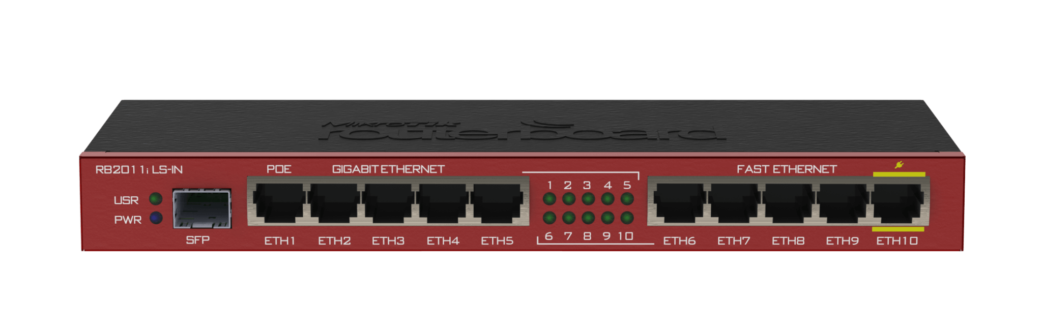 נתב מיקרוטיק MikroTik RB2011iLS-IN 10 Ports