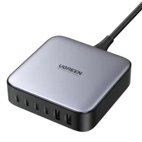 מטען שולחני מהיר 6 חיבורים USB ו Type-C הספק 200W בצבע שחור UGREEN | 40914 | Fast Charger