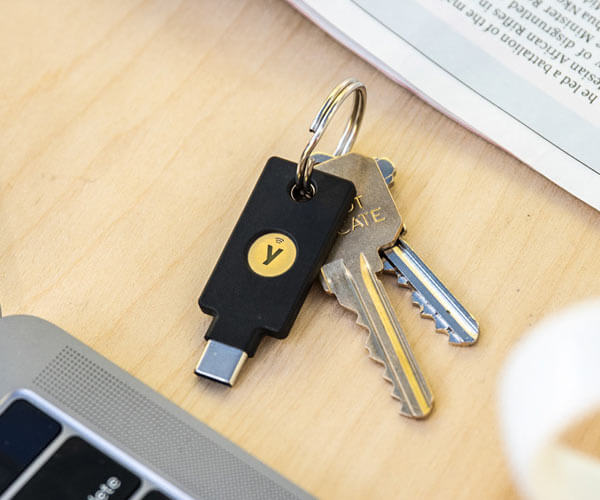 מפתח אבטחה ואימות 5060408462331 YubiKey | 5C NFC – תמונה 5