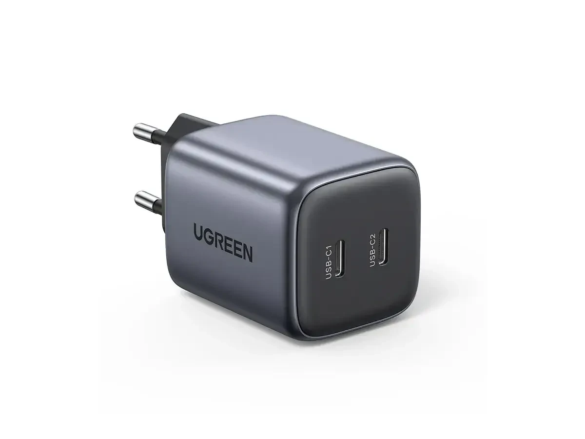 מטען קיר 2 חיבורים Type-C הספק 45W בצבע שחור UGREEN | 90573 | GaN Fast Charger – תמונה 4