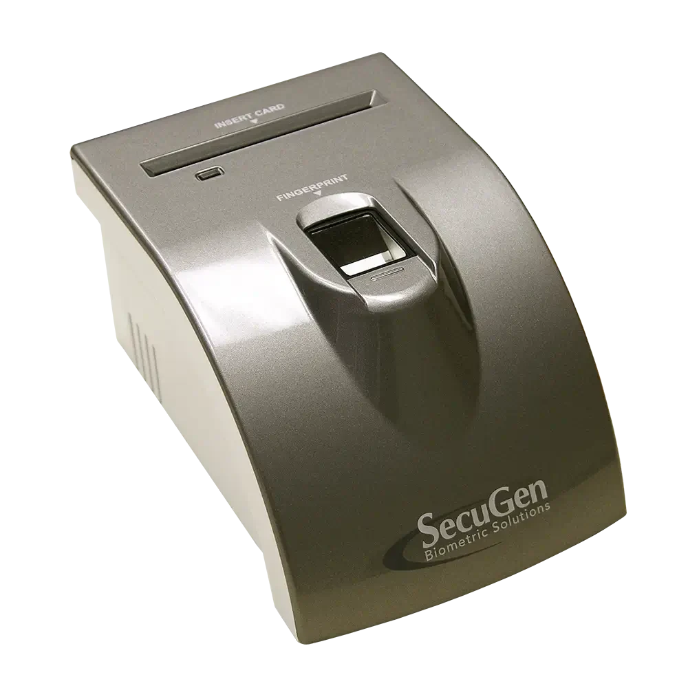 קורא טביעות אצבע וכרטיסים חכמים מקצועי Secugen | ID-USB SC/PIV | XSDU04PSC