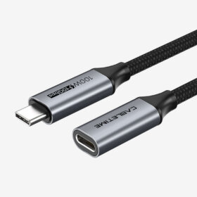 כבל מאריך CableTime CU21H 10Gbps PD 100W USB3.1 Gen 2 USB-C Male To USB-C Female Extension