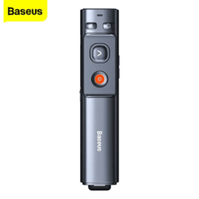 שלט מצגות כולל לייזר עד 200 מטר בצבע ירוק Baseus WKCD010013 Green Dot Wireless Presenter (1)