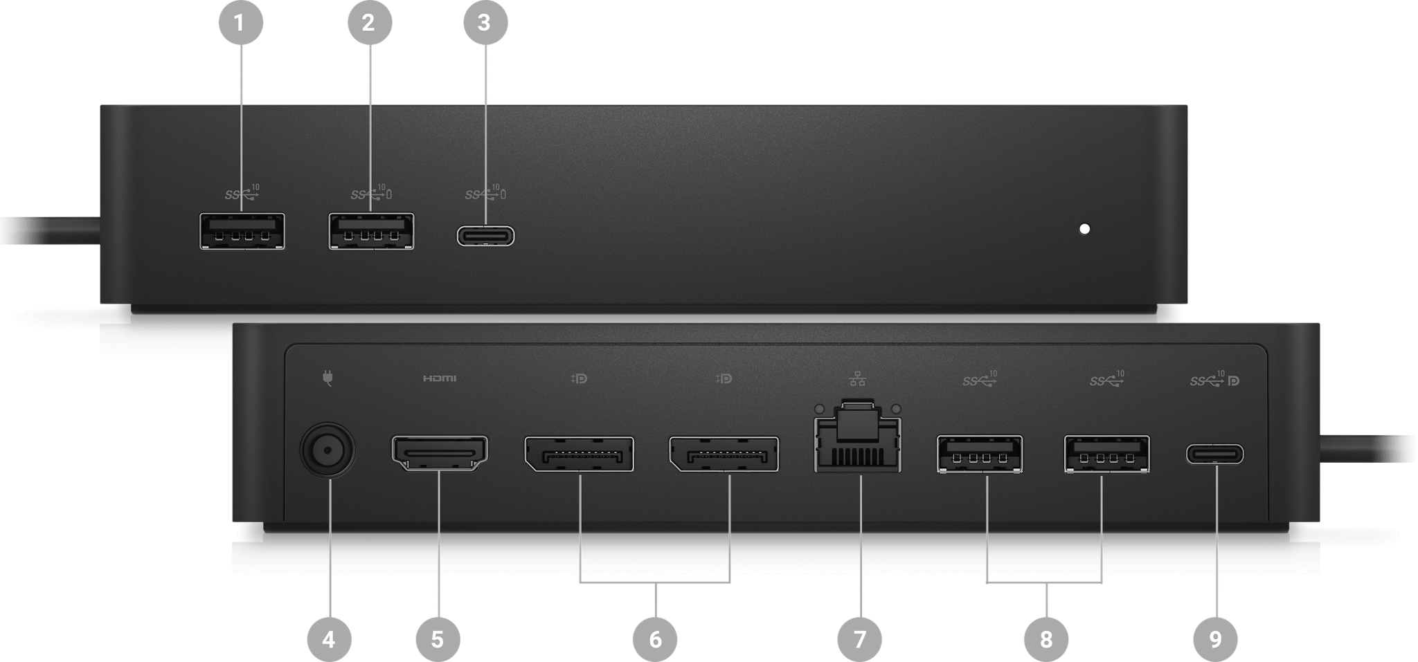 תחנת עגינה אוניברסלית דל Dell  UD22  USB-C  Universal Dock