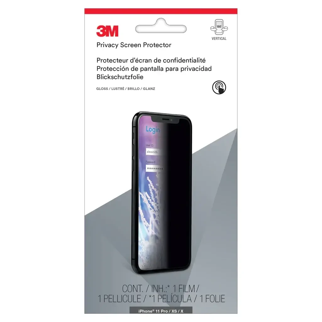 מגן נגד השתקפות למסך מגע 3M™ | MPPAP017 | Apple® iPhone® 11 / iPhone® XR | "6.1