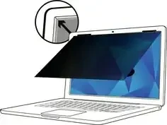 מגן נגד השתקפות למחשב נייד טאץ' '3M™ | TF156W9B | COMPLY™ Flip Attach | Touch | 15.6