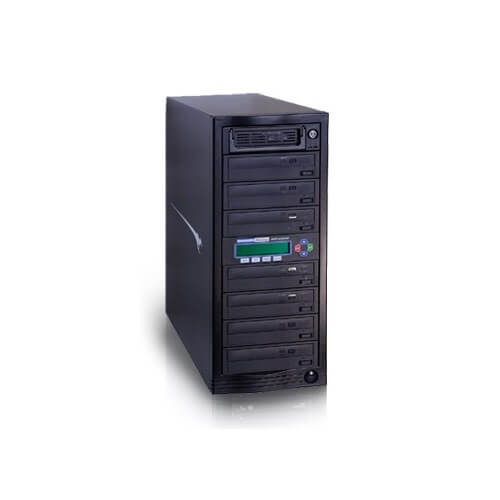 משכפל DVD 1:7 עד 24X עם HDD מובנה Kanguru | DVDDUPE-SHD7 | DVD Duplicator | with built-in HDD