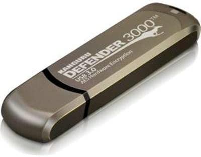 כונן מוצפן רמה 2 3 חיבור מוסמך Kanguru | KDFLP3000-128G | LifePlanner | USB