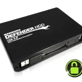 כונן קשיח מוצפן חיבור מוסמך Kanguru | KDH3B-35-500 | Defender HDD 35 | Encrypted Hard Drive | USB