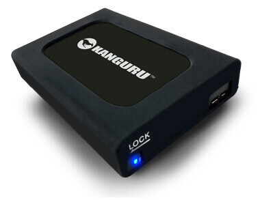 כונן קשיח חיצוני מוגן כתיבה - Kanguru | U3-2HDWP-240S | UltraLock | 240GB SSD | USB 3.0 | Write Protected