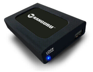 כונן קשיח חיצוני מוגן כתיבה - Kanguru | U3-2HDWP-2TS | UltraLock | 2TB SSD | USB 3.0 | Write Protected