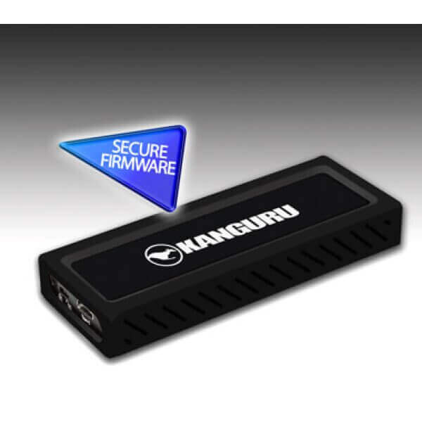 כונן חיצוני מוגן כתיבה - Kanguru | U3-NVMWP-4TB | UltraLock | 4TB USB-C | M.2 NVMe | Write Protected