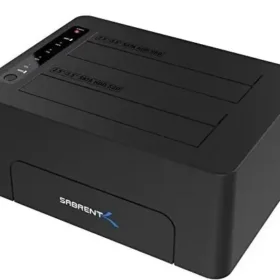 תחנת עגינה לכונן קשיח USB 3.0 ל-SATA Dual Bay עבור HDD, SSD גודל 2.5/3.5 SABRENT | EC-DSK2