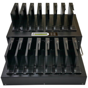 שכפול וניקוי 1 עד 15 SATA II HDD/SSD במהירות של עד 18GB לדקה UREACH | IT1500H