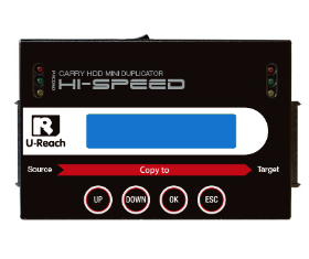 שכפול 1 ל-1 Carry HS SATA HDD/SSD במהירות של עד 18GB לדקה UREACH | PRO250