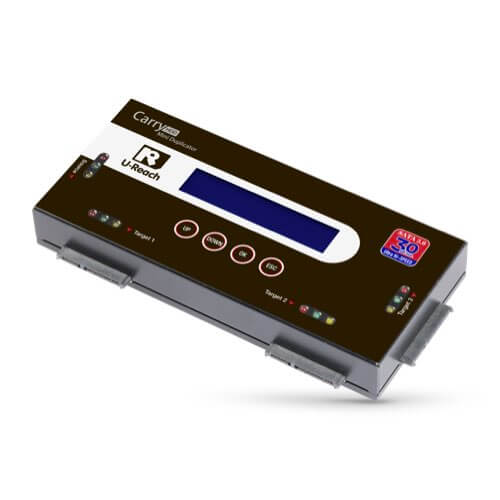 שכפול 1 ל- 3 HDD/SSD במהירות של עד 30GB לדקה UREACH | PRO398