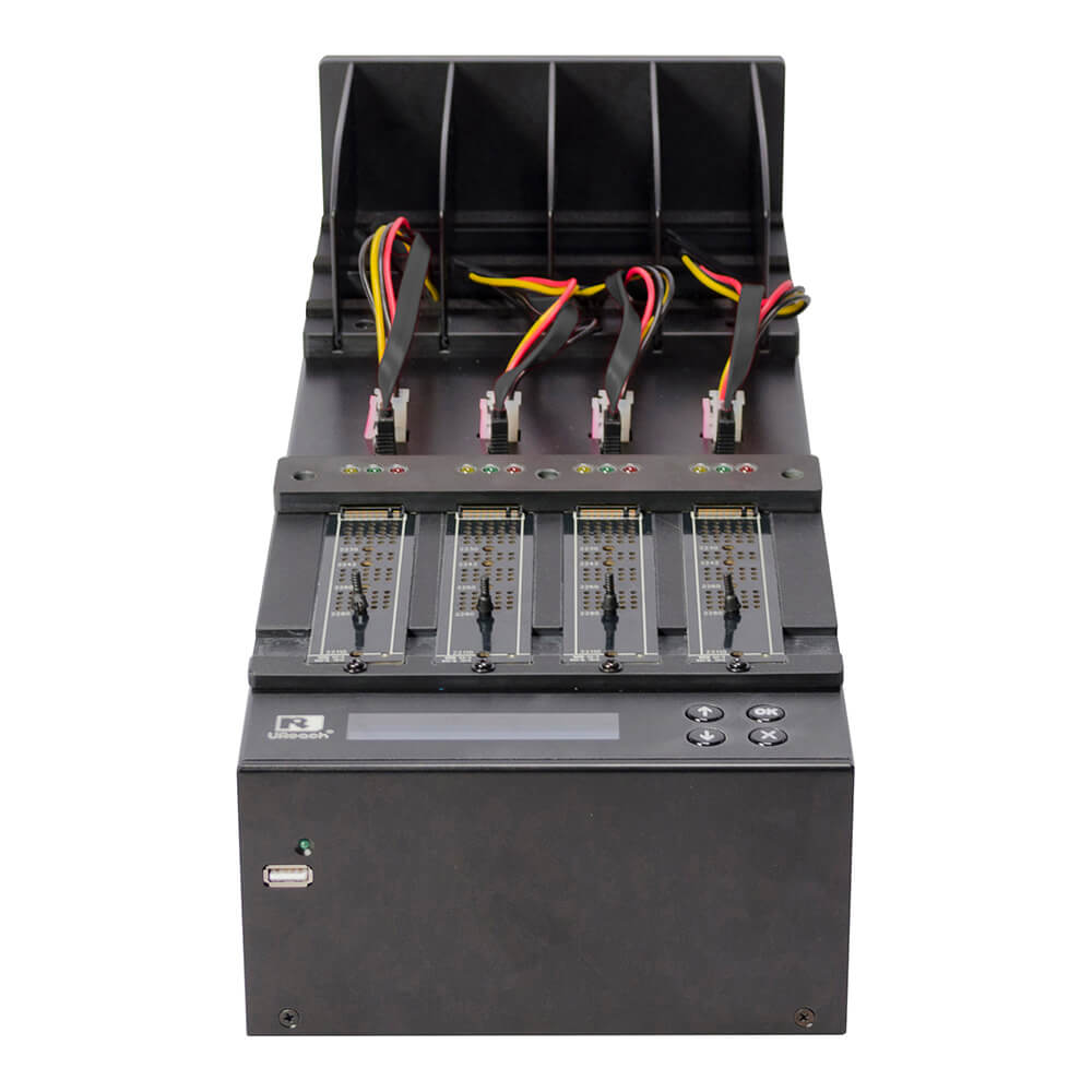 שכפול 1 ל- 3 זיהוי אוטומטי NVMe/SATA PCIe SSD במהירות של עד 18GB לדקה UREACH | PW400H