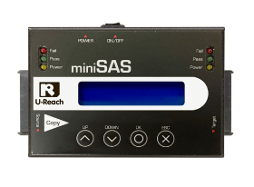 שכפול 1 ל- 1 Mini SATA HDD/SSD במהירות של עד 18GB לדקה UREACH | SA200