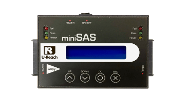 שכפול 1 ל- 1 Mini SATA HDD/SSD במהירות של עד 18GB לדקה UREACH | SA200