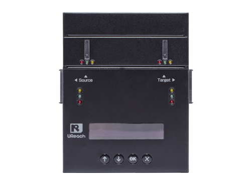 שכפול וניקוי 1 ל- 1 כולל חיטוי נתונים NVMe/SATA M.2 במהירות של עד 24GB לדקה UREACH | SP151