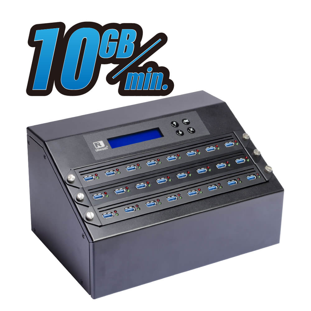 משכפל 1 עד 23 חיבור USB3.1 ללא צורך במחשב לפעולה UREACH | UB3924V3