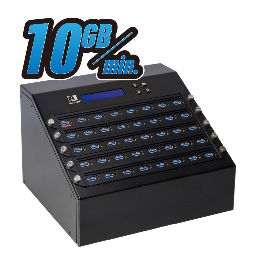 משכפל 1 עד 39 חיבור USB3.1 ללא צורך במחשב לפעולה UREACH | UB3940V3
