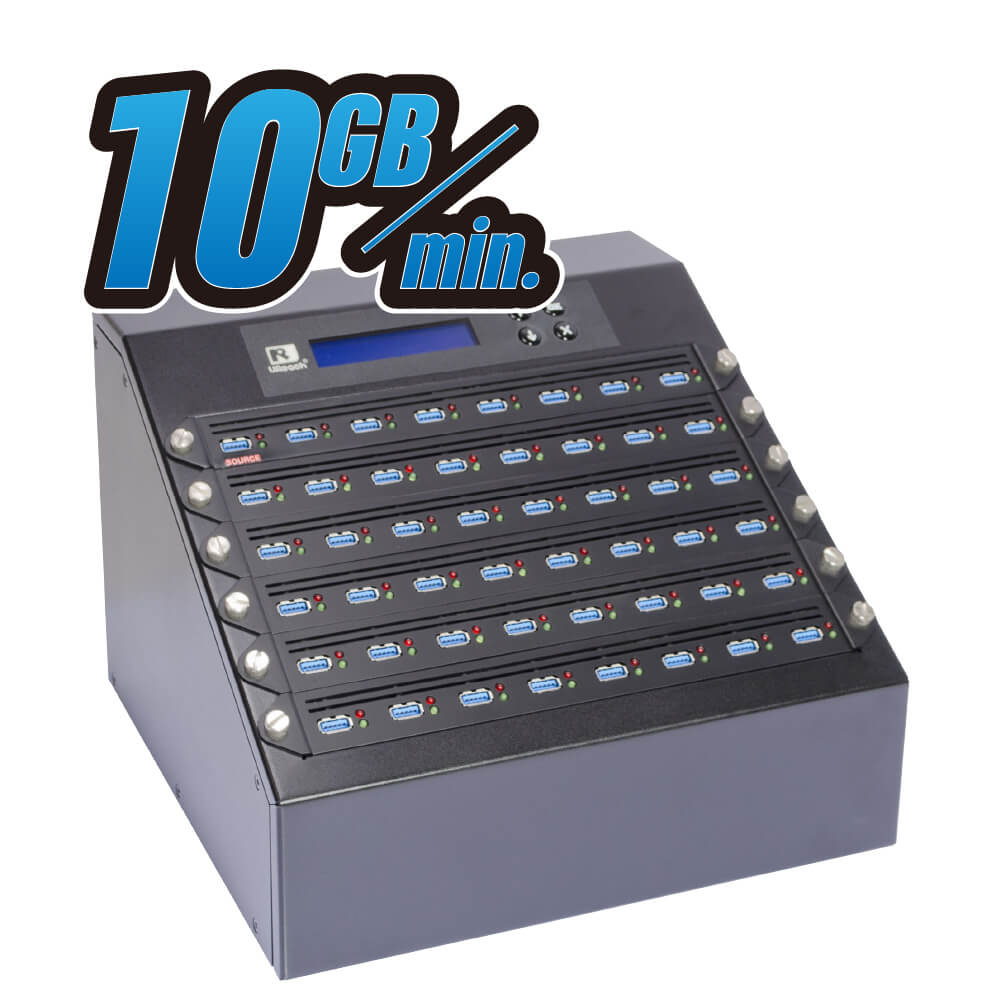 משכפל 1 עד 47 חיבור USB3.1 ללא צורך במחשב לפעולה UREACH | UB3948V3 – תמונה 2