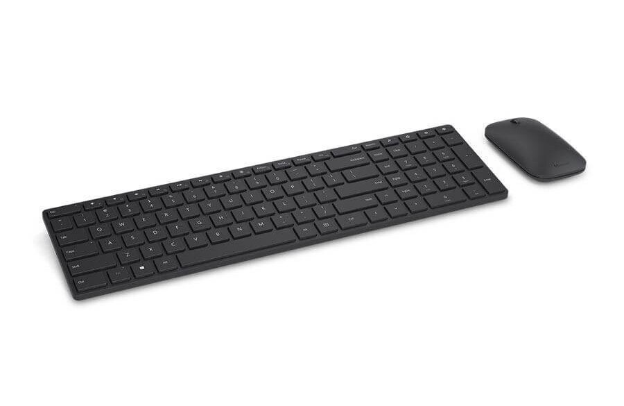 מקלדת אלחוטית חיבור USB עד 10 מטר חברת מיקרוסופט Microsoft 7N9-00015 Bluetooth