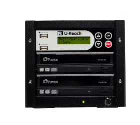 משכפל דיסק לדיסק 1 ל- 1 ללא מחשב Flash to DVD כונן נשלף UREACH P701 4-in-1 USBDVD