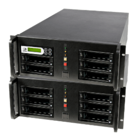 שכפול וניקוי HDD/SSD 1-10 KV-DC במהירות של עד 18GB לדקה UREACH | KV500-DC-11
