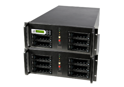 שכפול וניקוי HDD/SSD 1-10 KV-DC במהירות של עד 18GB לדקה UREACH | KV500-DC-11