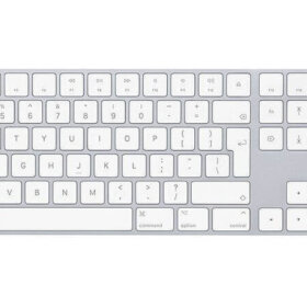 מקלדת מלאה אלחוטית חיבור USB-C עד 10 מטר חברת אפל Apple MQ052HBA Magic Keyboard