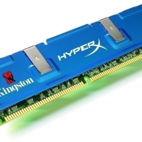 זיכרון RAM כולל 1GB HyperX PC3200 DDR בצבע כחול HyperX KHX37001G