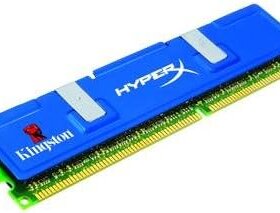 זיכרון RAM כולל 256GB HyperX PC3200 DDR בצבע כחול HyperX KHX3200A256