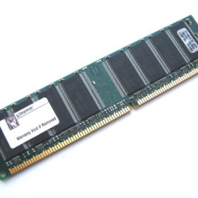 זיכרון כולל 128MB PC2100 266MHz Desktop DDR Memory בצבע ירוק HyperX KTC-PR266128
