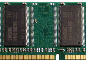 זיכרון כולל 1GB 133MHz PC2100 DDR-266MHz non-ECC Unbuffered CL2.5 בצבע ירוק HyperX KTC-PR2661G
