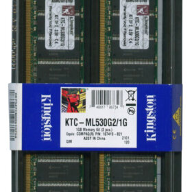 זיכרון כולל 1GB PC1600 DDR-200MHz Registered ECC CL2 בצבע ירוק HyperX KTC-ML530G21G
